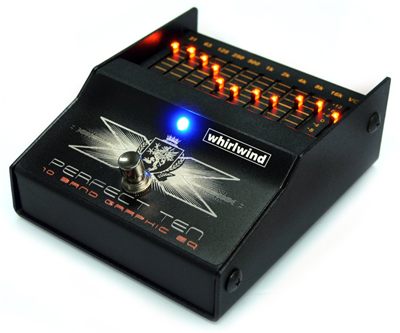 Whirlwind Perfect Ten 10 Band EQ Pedal