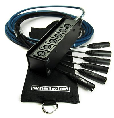 Whirlwind MINI-6, MINI-8 and MINI-12 Drop Snakes Low Profile Multipair Drop Snake