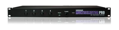 Whirlwind MultiSelector PRO 4-to-1 Instrument Switcher
