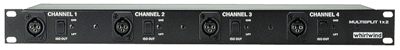 Whirlwind MLTSP1X2 and MLTSP1X3 Rack Mic Splitters