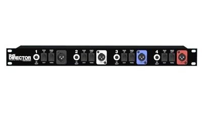 Whirlwind MULTIDIRECTOR Four-Channel Rack DI