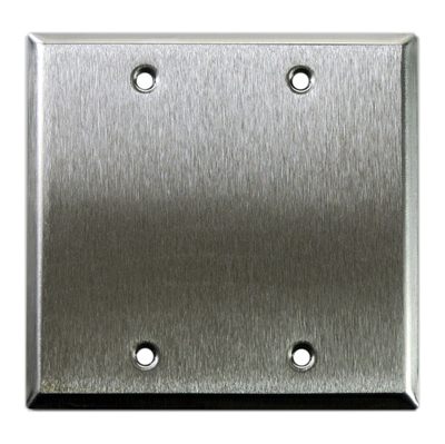 Whirlwind WP2/0H Wall Plate, Blank