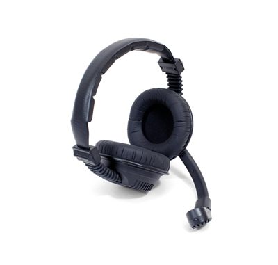 Williams AV Heavy-duty dual-muff headset microphone