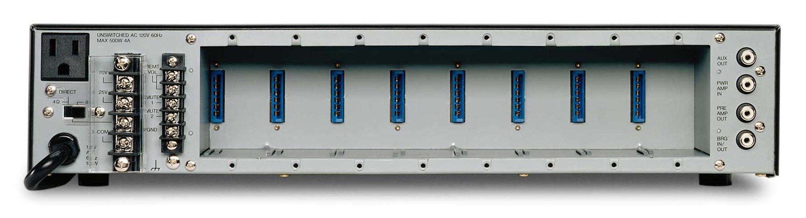 TOA A912MK2UL 120-watt Modular Mixer/amplifier - view 2