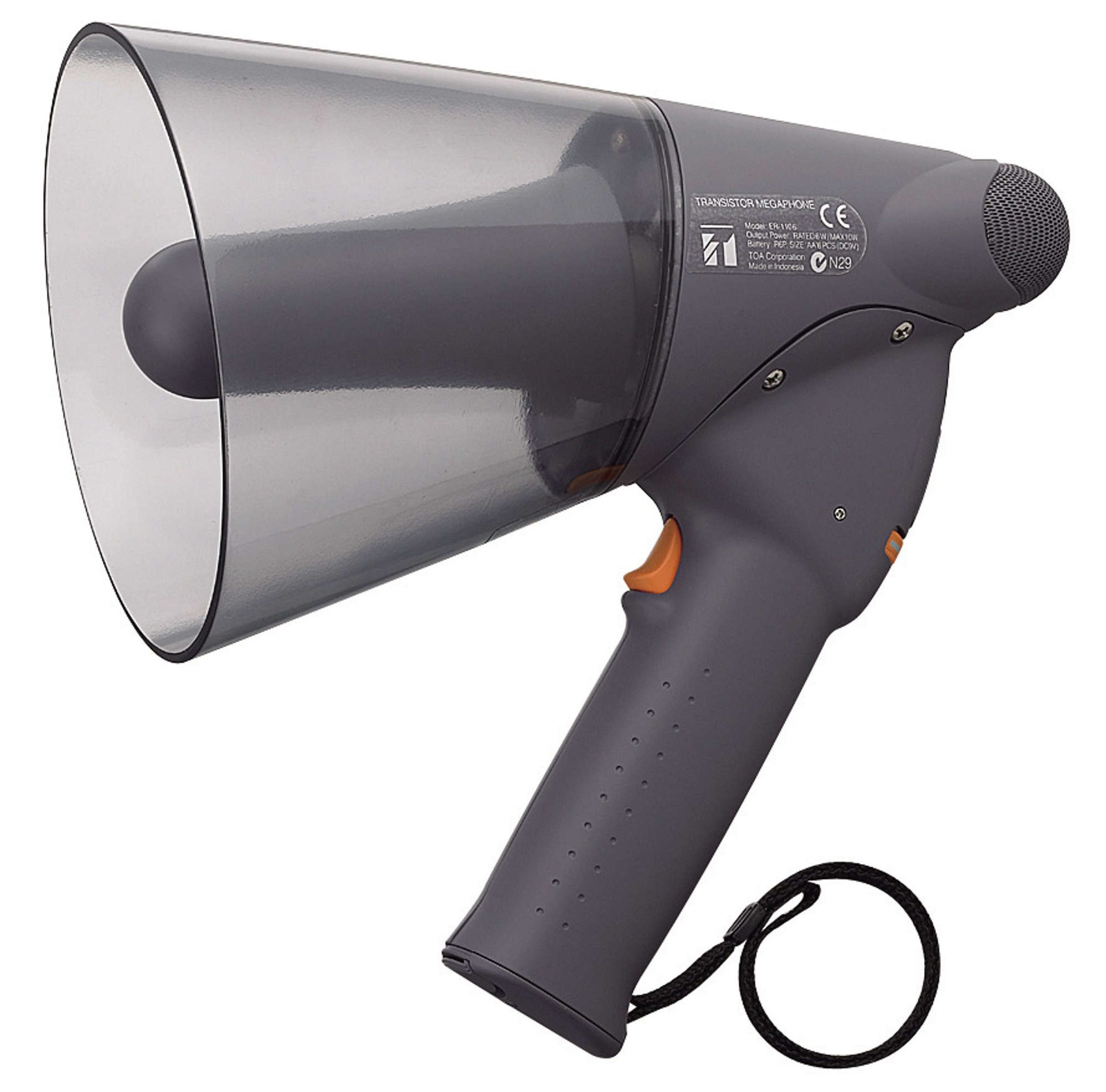 TOA ER-1206 6-watt Splash-proof Hand-grip Megaphone product image