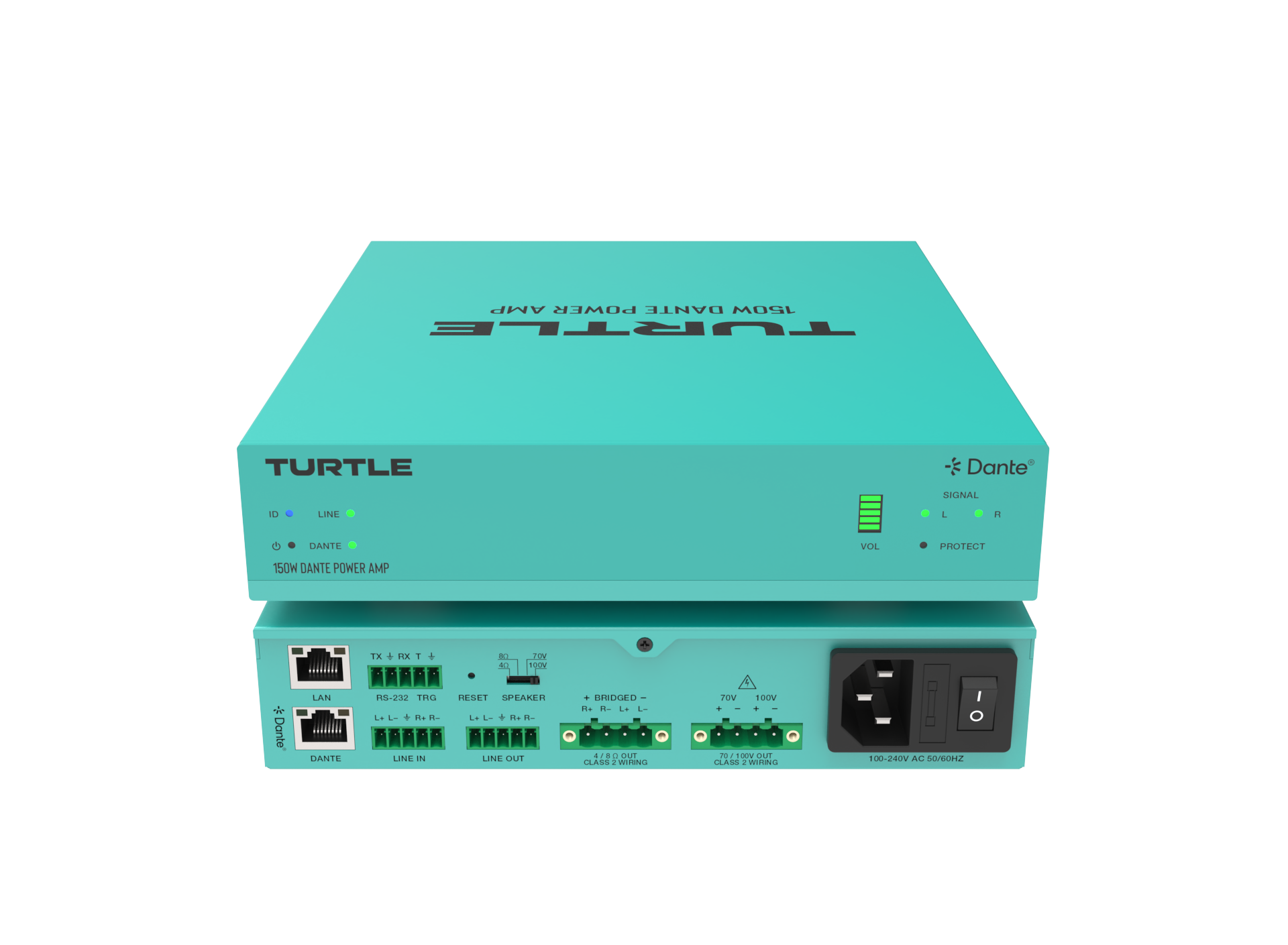 TurtleAV Dante Power Amp 150 - view 4
