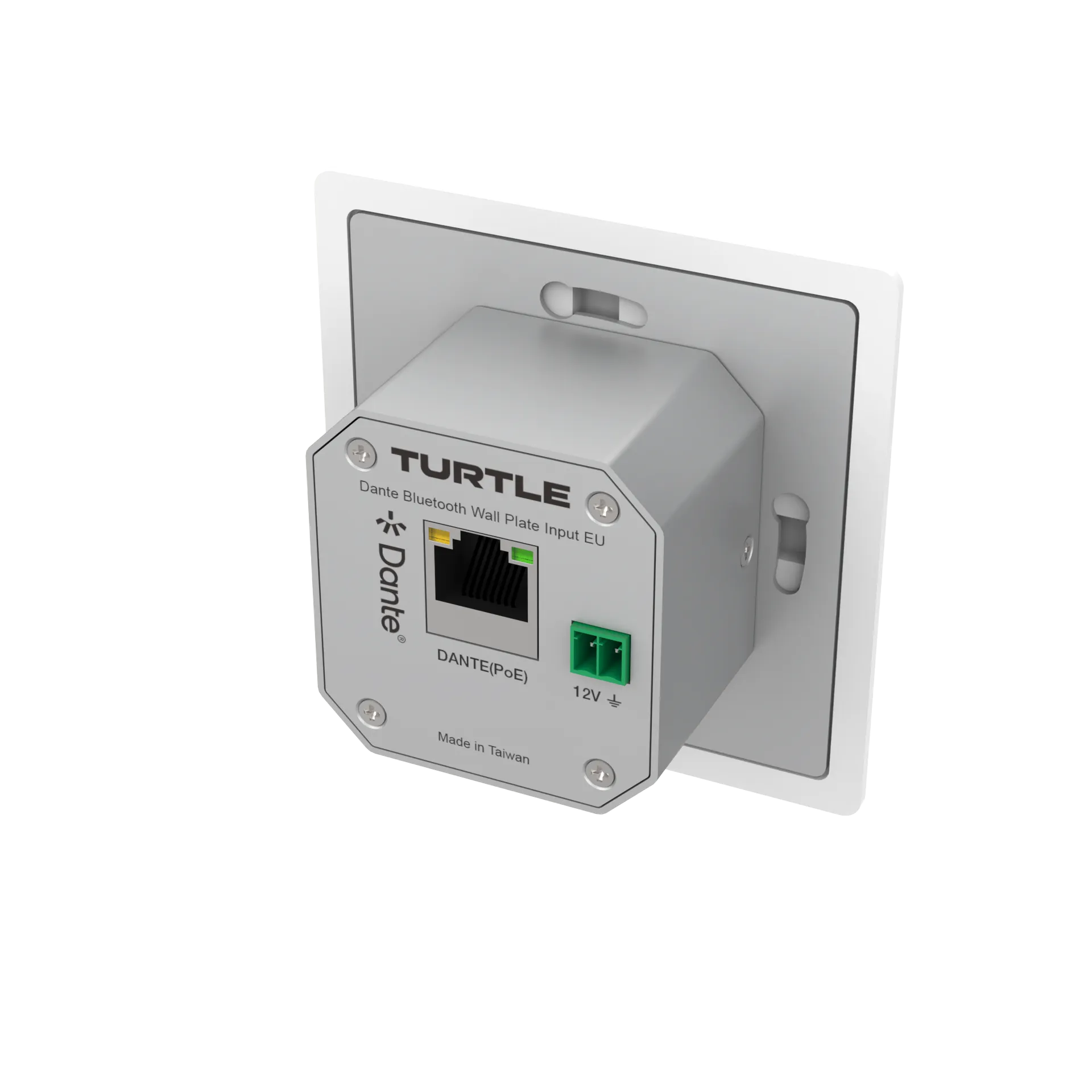 TurtleAV Dante Bluetooth Wall Plate, EU - view 4