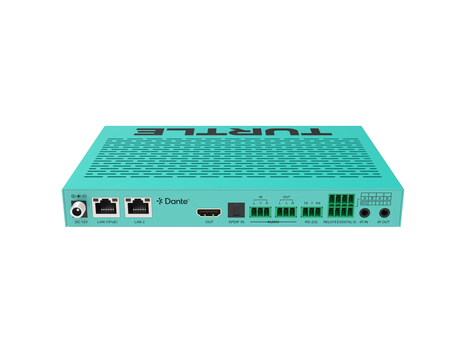 TurtleAV Chazy 4K RX Dante AV-A Video Decoder - view 3