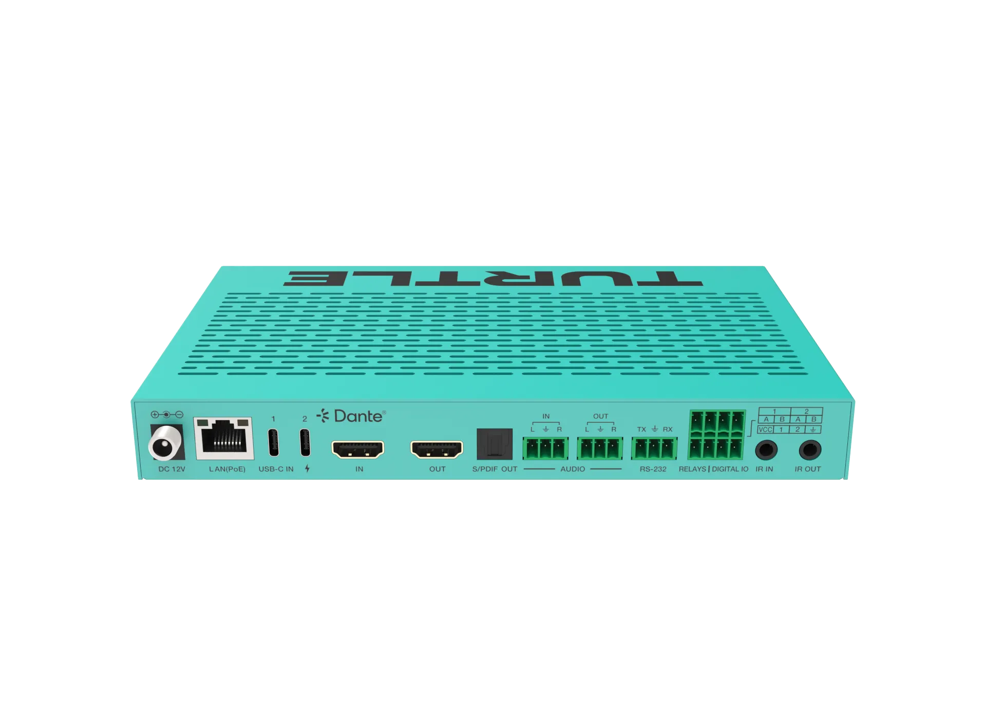 TurtleAV Chazy 4K USB-C TX Dante AV-A Video Encoder - view 3