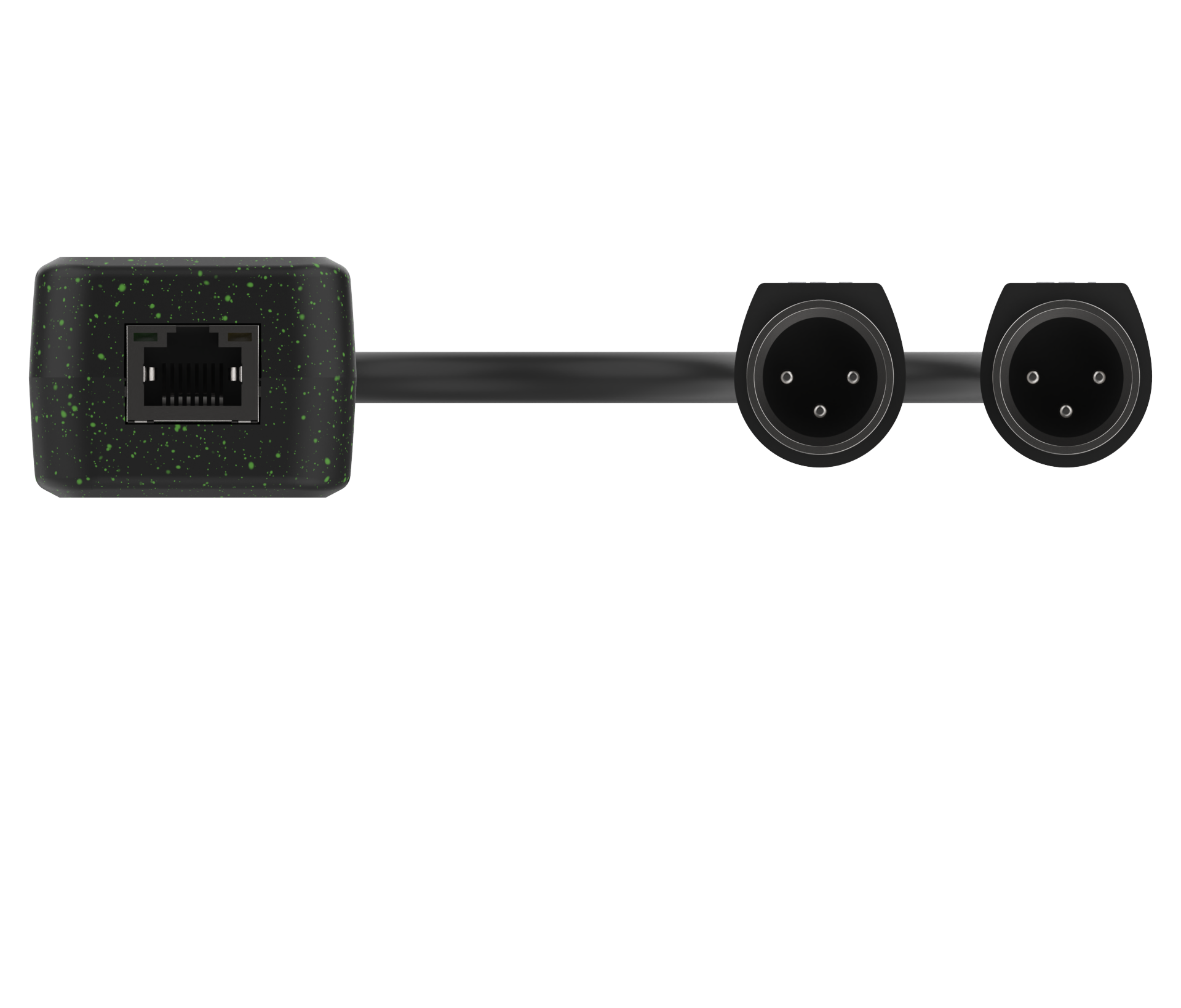 TurtleAV D2XDE Two-Channel Dante to Analog XLR Output Adapter - view 3