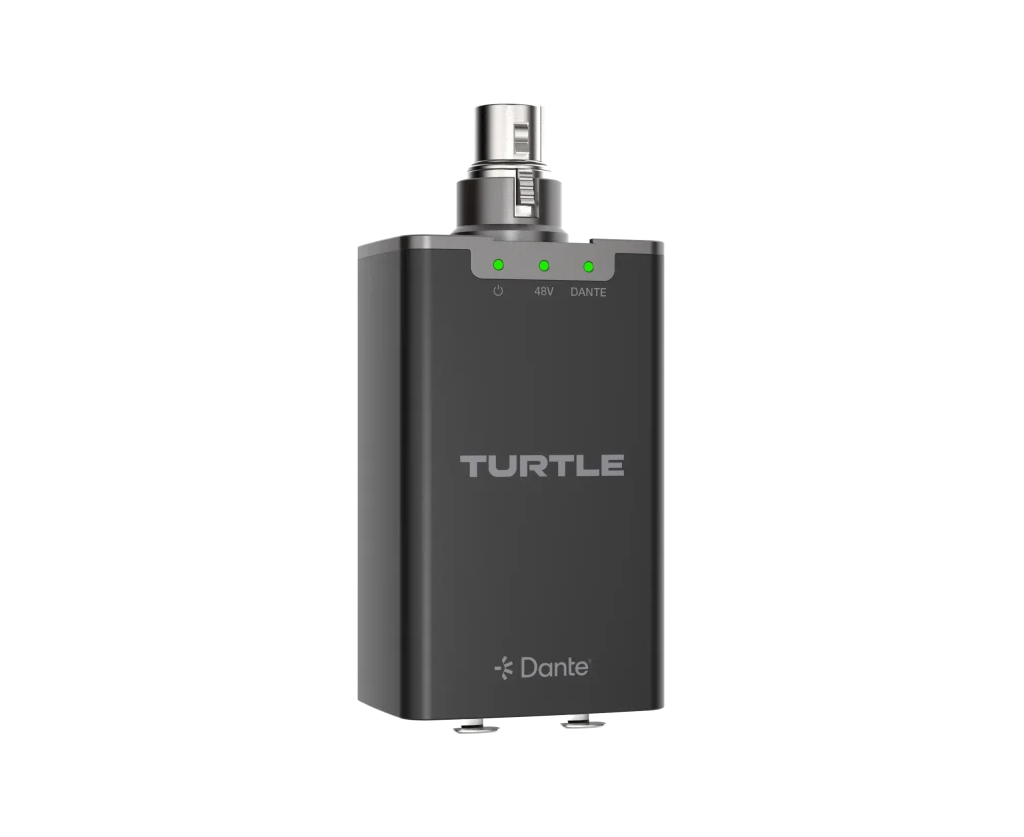 TurtleAV JEF Dante-Enabled Microphone Preamp