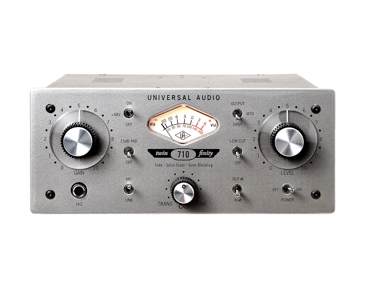 Universal Audio 710 Twin-Finity Tone-Blending Mic Preamplifier and DI Box