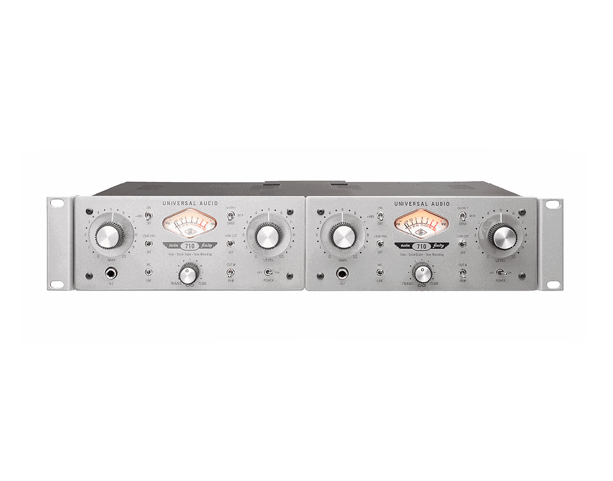 Universal Audio 710 Twin-Finity Tone-Blending Mic Preamplifier and DI Box - view 2