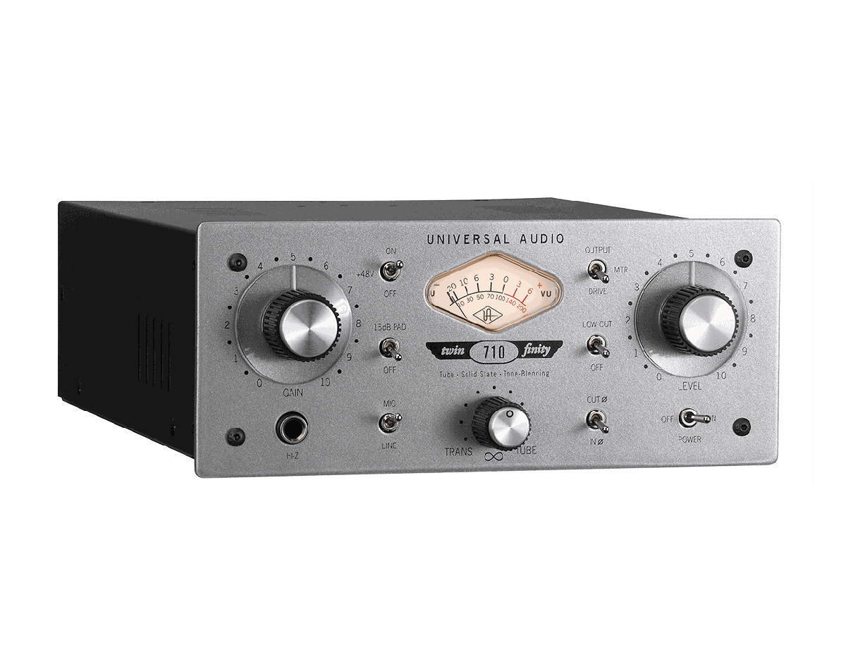 Universal Audio 710 Twin-Finity Tone-Blending Mic Preamplifier and DI Box - view 3