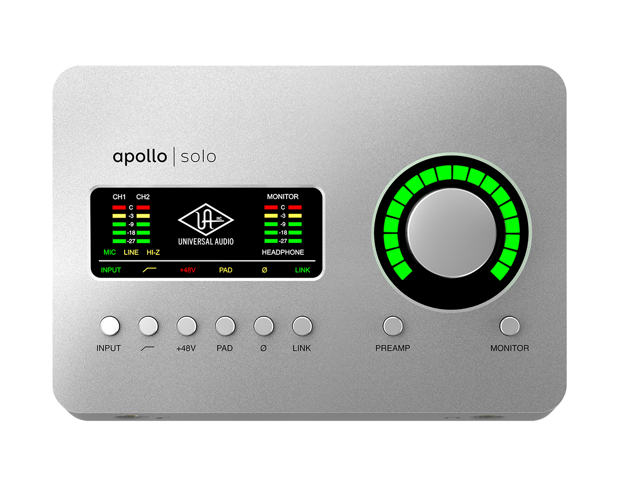 Universal Audio Apollo Solo Heritage Edition Thunderbolt 3 Audio Interface