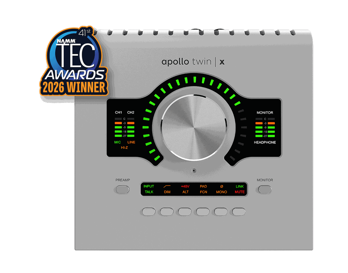 Universal Audio Apollo Twin X Gen 2 Thunderbolt 3 Audio Interface
