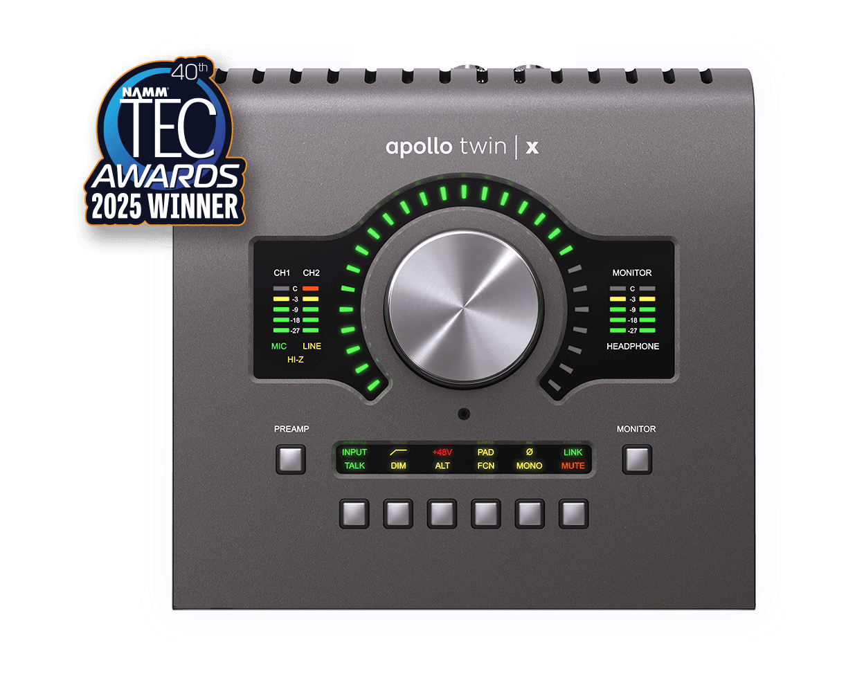 Universal Audio Apollo Twin X USB Duo Heritage Edition Audio Interface