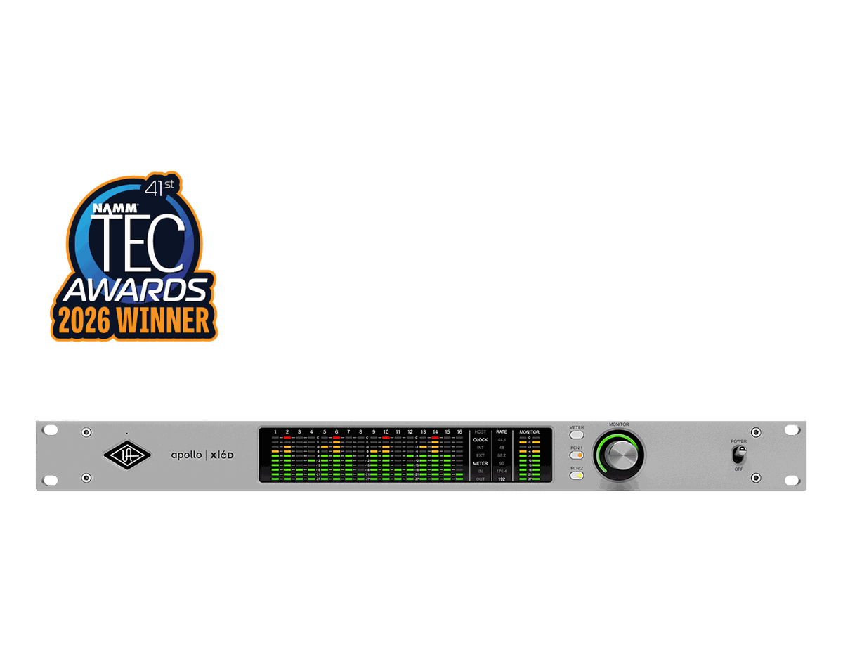 Universal Audio Apollo x16D Gen 2 Dante Audio Interface product image