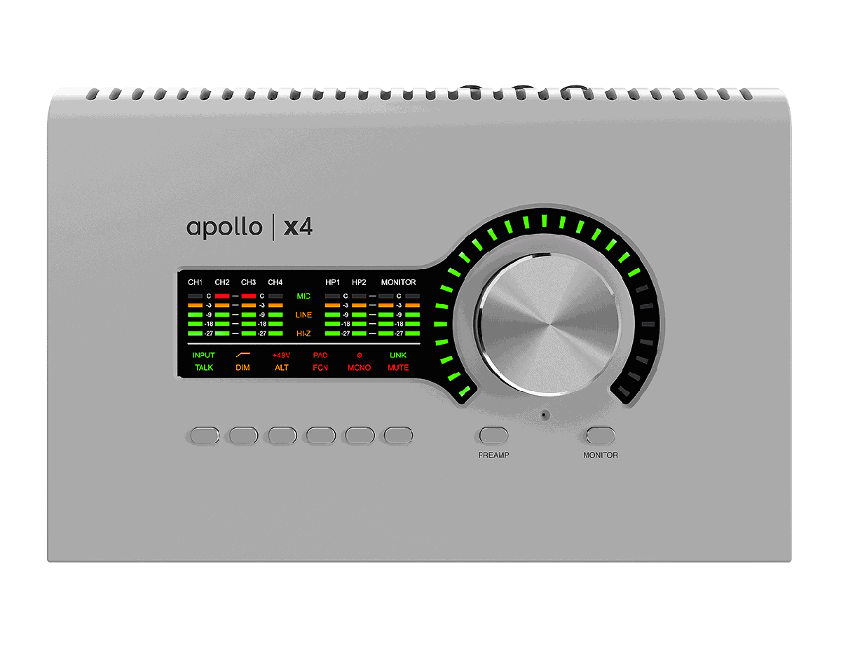 Universal Audio Apollo x4 Gen 2 Thunderbolt 3 Audio Interface