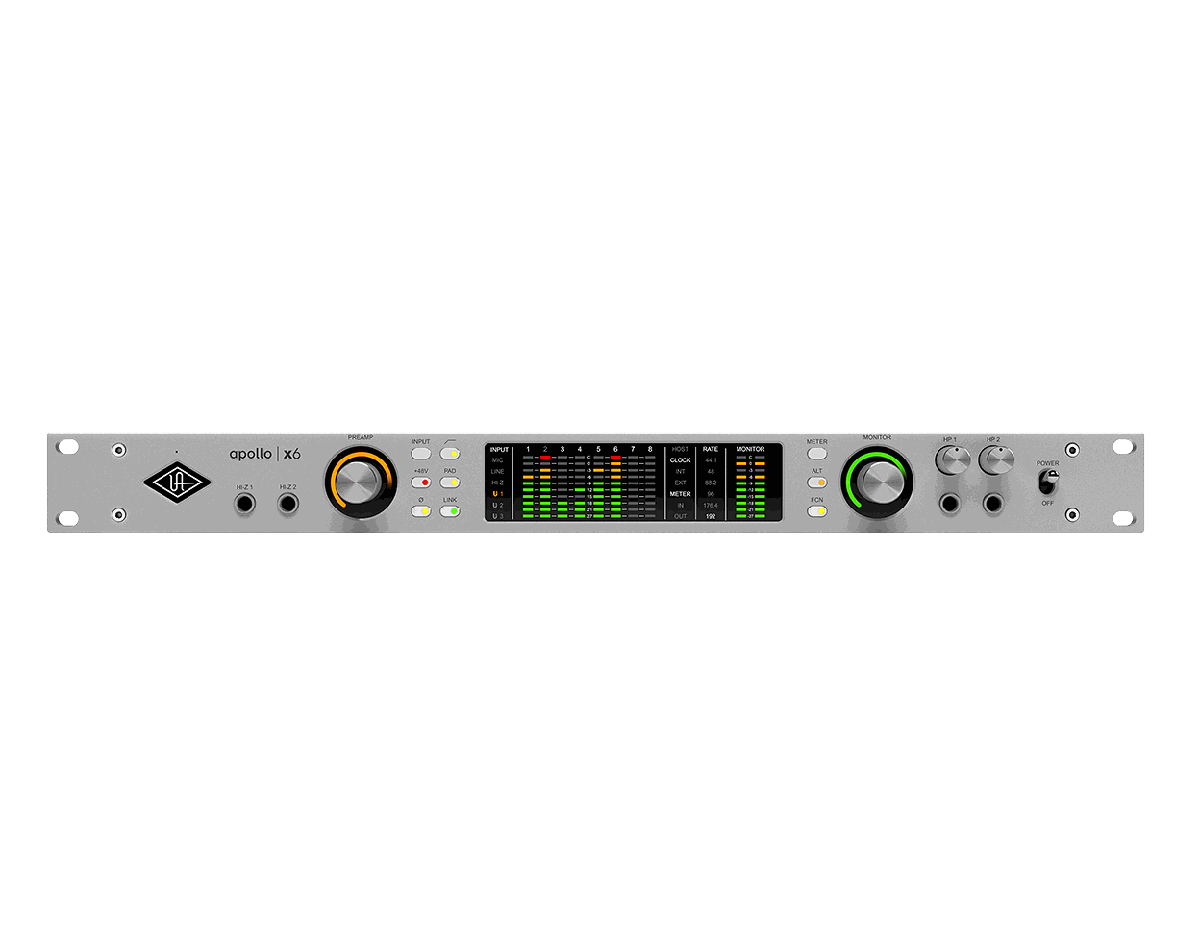 Universal Audio Apollo x6 Gen 2 Thunderbolt 3 Audio Interface product image