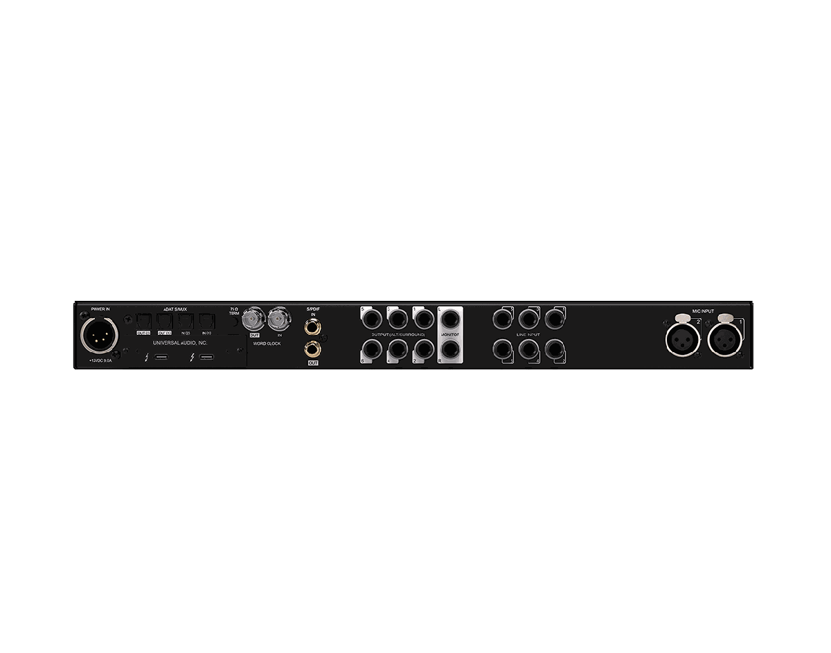 Universal Audio Apollo x6 Gen 2 Thunderbolt 3 Audio Interface - view 2