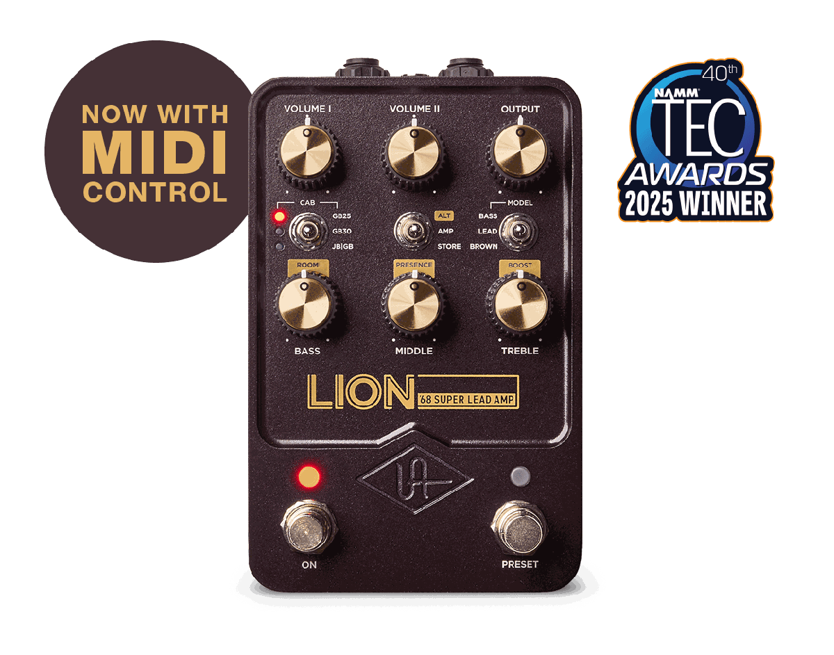 Universal Audio UAFX Lion '68 Super Lead Amp