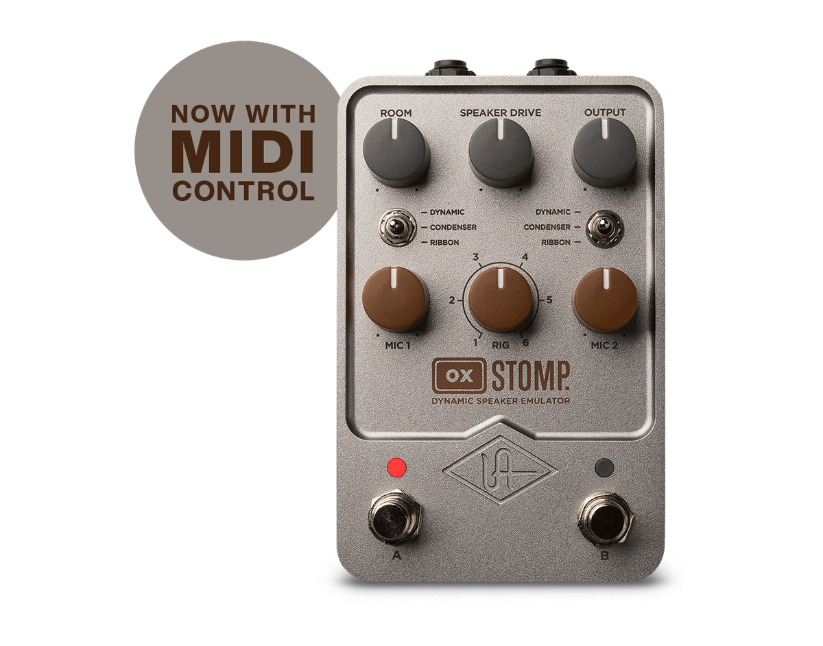 Universal Audio UAFX OX Stomp Dynamic Speaker Emulator