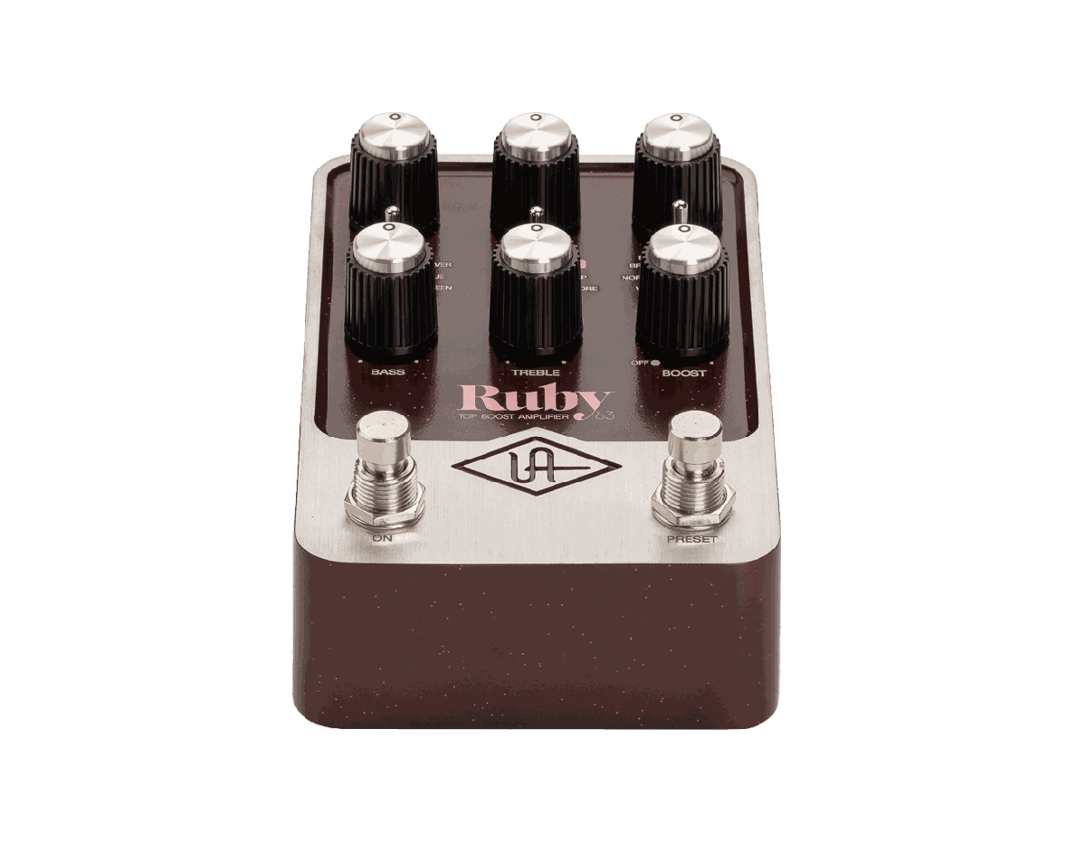 Universal Audio UAFX Ruby '63 Top Boost Amplifier - view 2