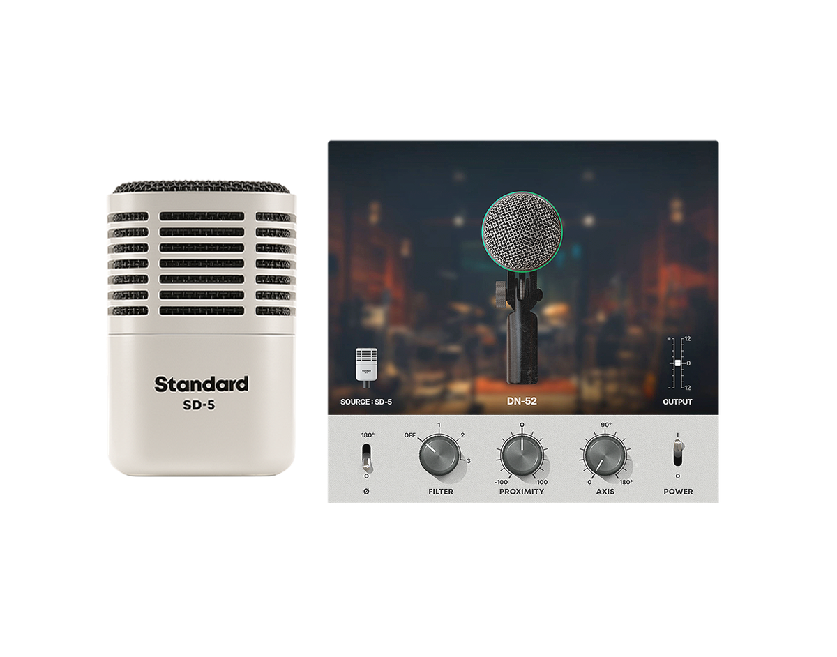 Universal Audio SD-5 Dynamic Drum Microphone with Hemisphere Modeling - view 2