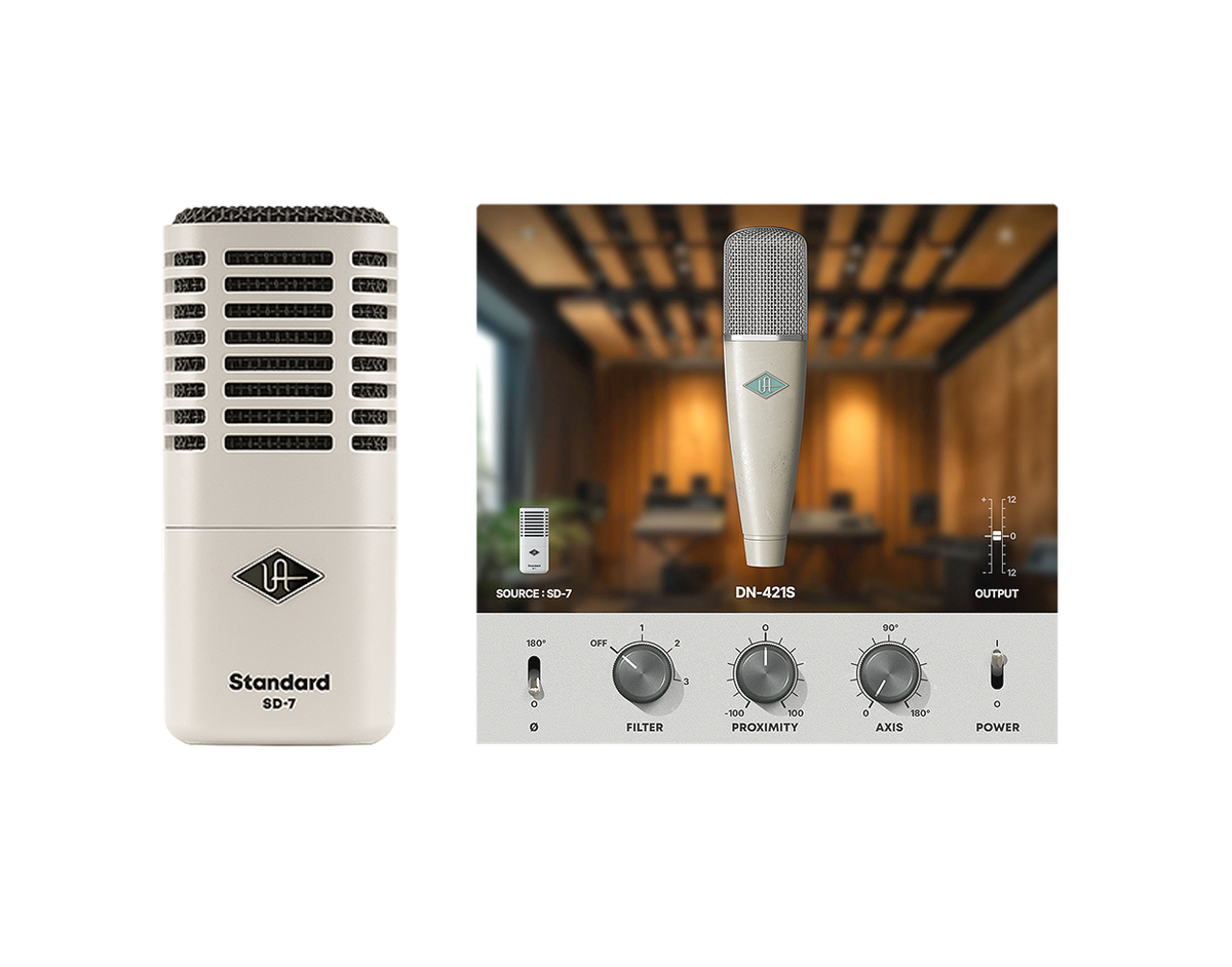 Universal Audio SD-7 Dynamic Kick Microphone with Hemisphere Modeling - view 3