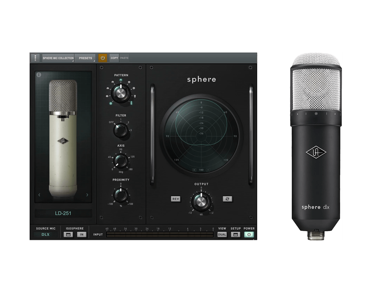 Universal Audio Sphere DLX Modeling Microphone - view 2