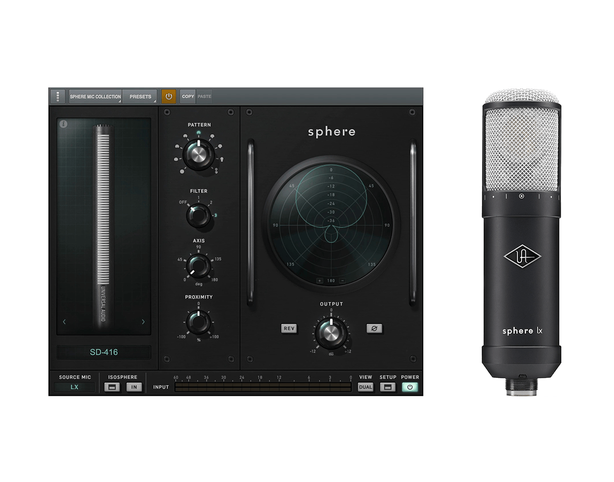 Universal Audio Sphere LX Modeling Microphone - view 3