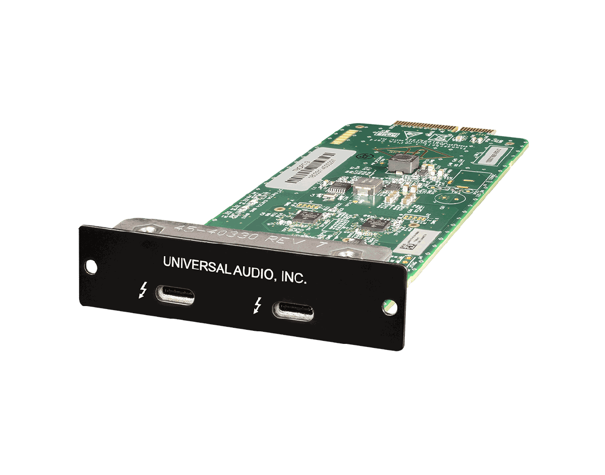 Universal Audio Apollo Thunderbolt 3 Option Card