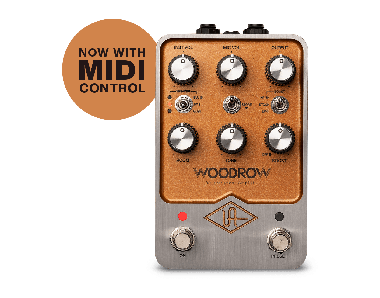 Universal Audio UAFX Woodrow '55 Instrument Amplifier product image