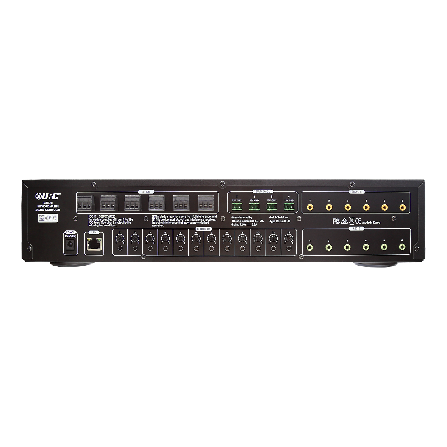 URC MRX-30 Total Control Premier System Controller - view 2