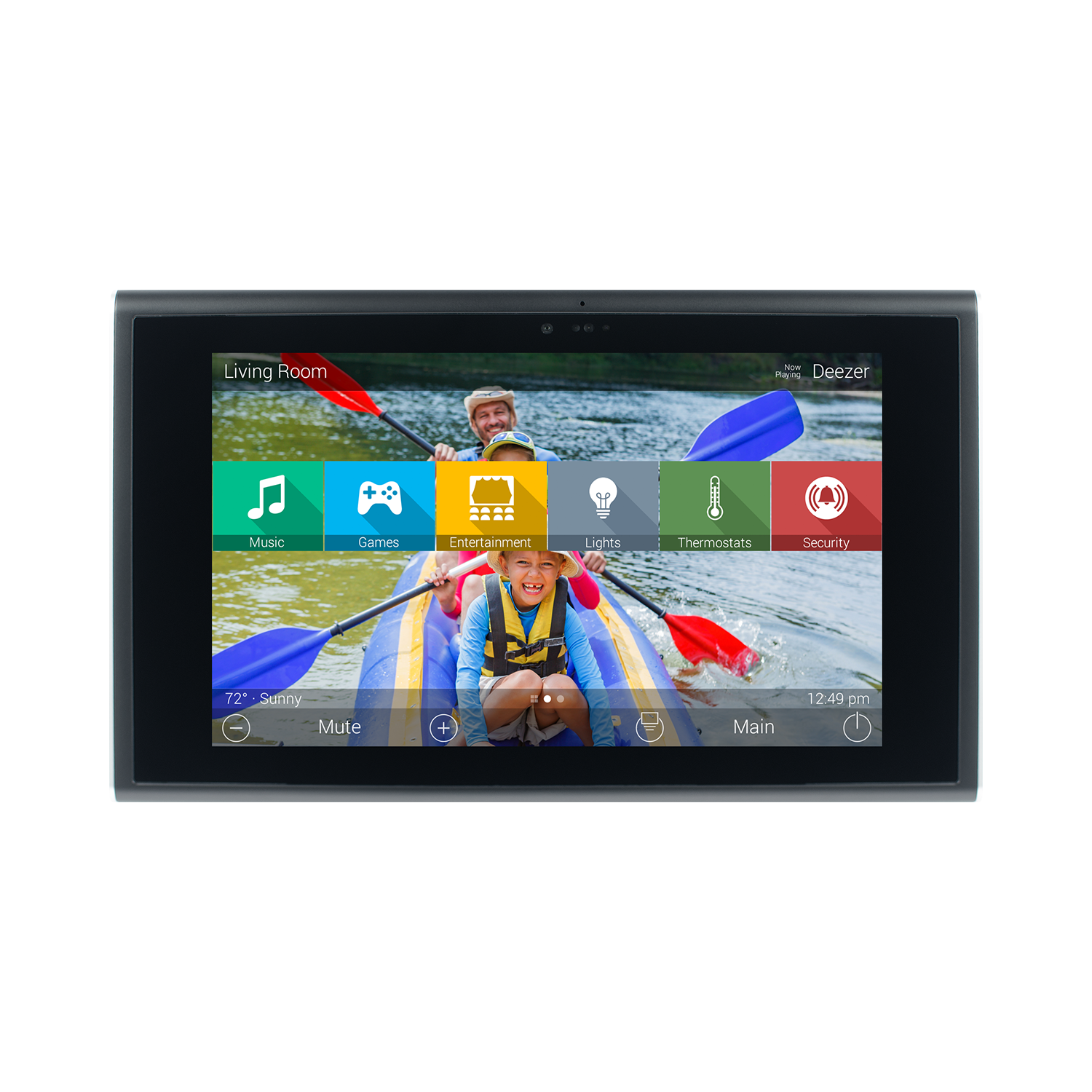 URC TKP-7600 7 Inch In-Wall Touch Screen - view 2
