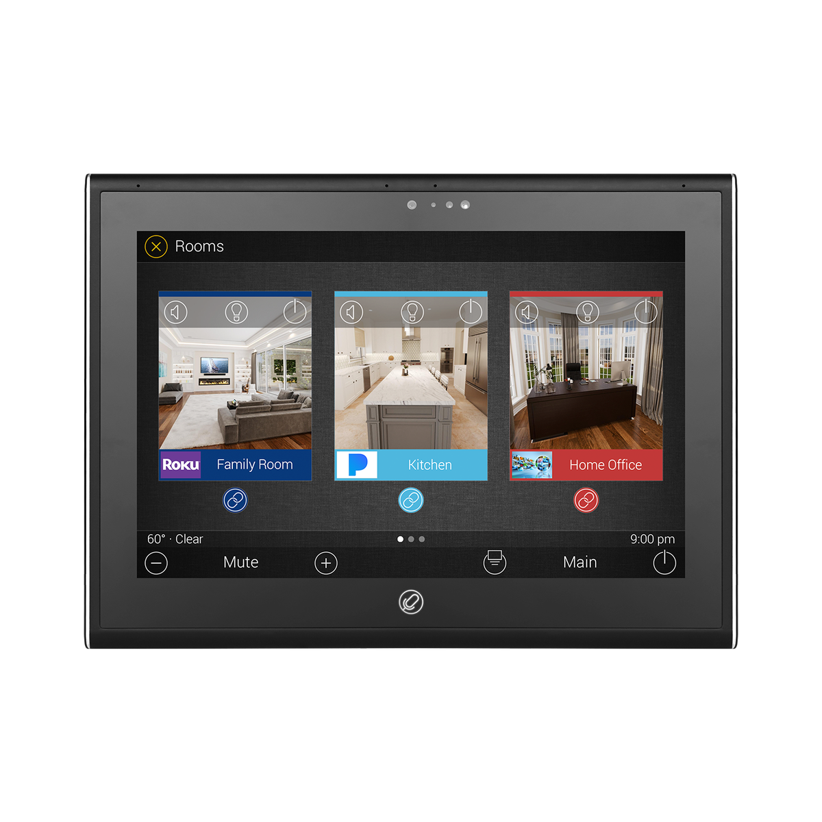 URC TKP-8600 8 inch In-Wall Touch Screen