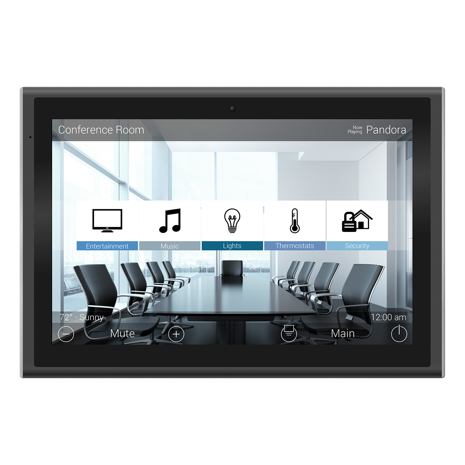 URC TKP-9600 10-inch In-Wall Touch Screen - view 2