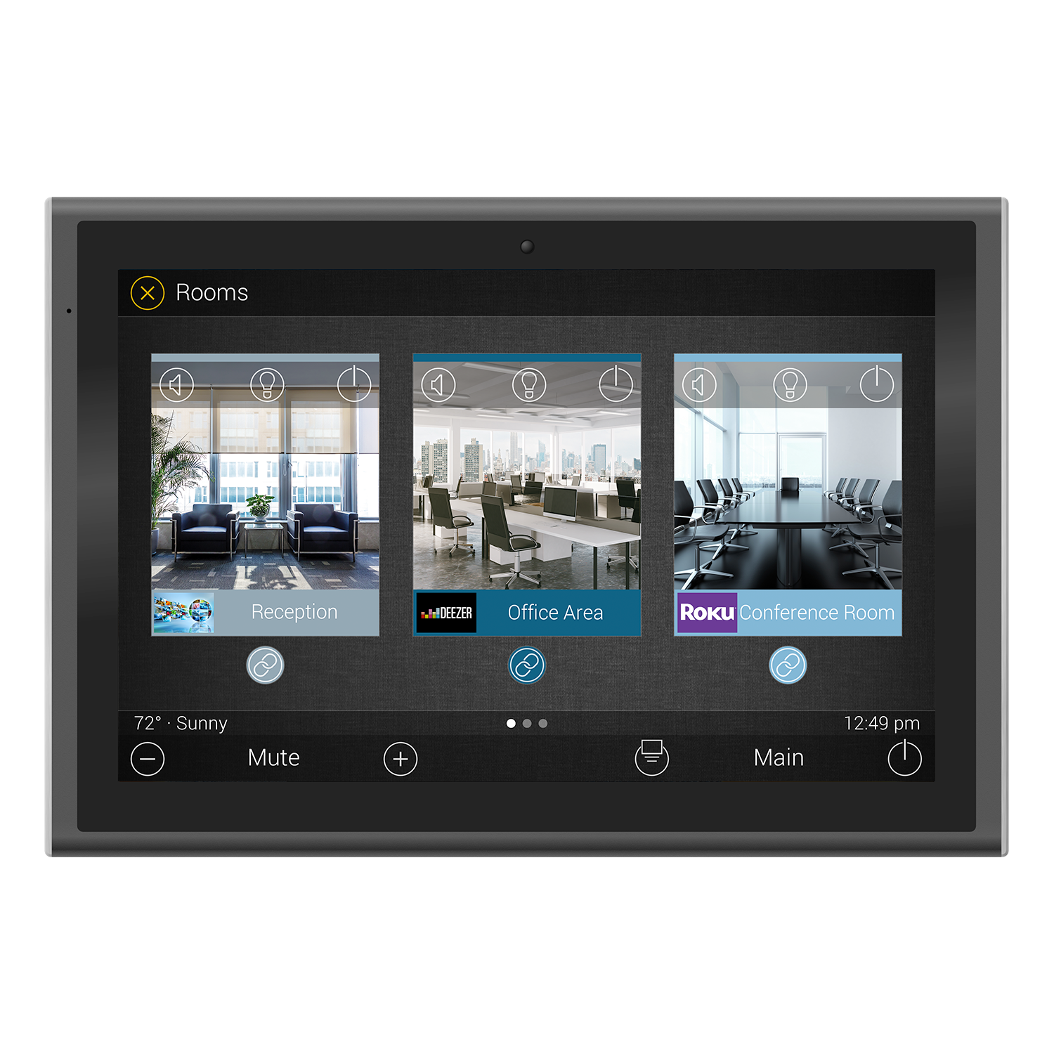 URC TKP-9600 10-inch In-Wall Touch Screen - view 4