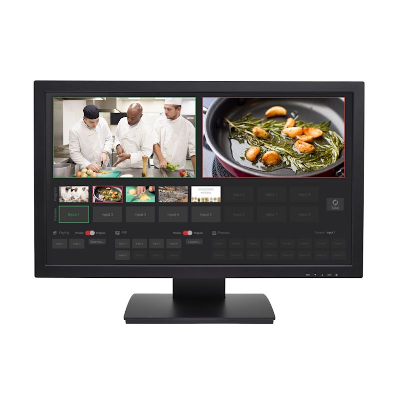 TeleTouch 27 inch USB Touch-Screen Multiviewer