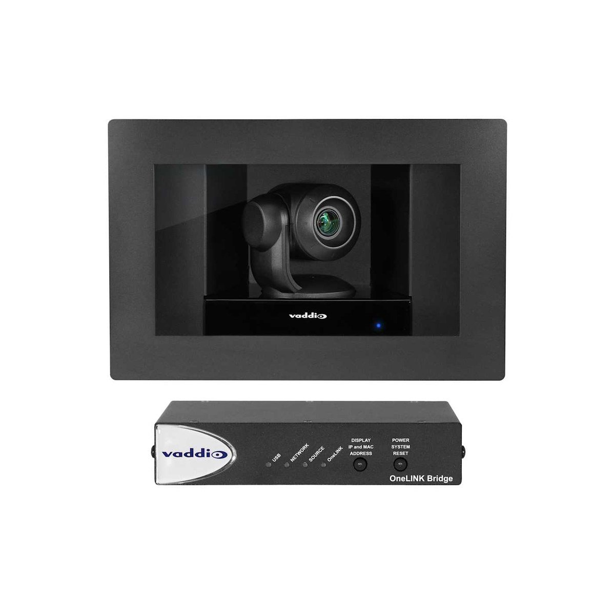 Vaddio RoboSHOT IW Clear Glass OneLINK Bridge System (Primed) product image