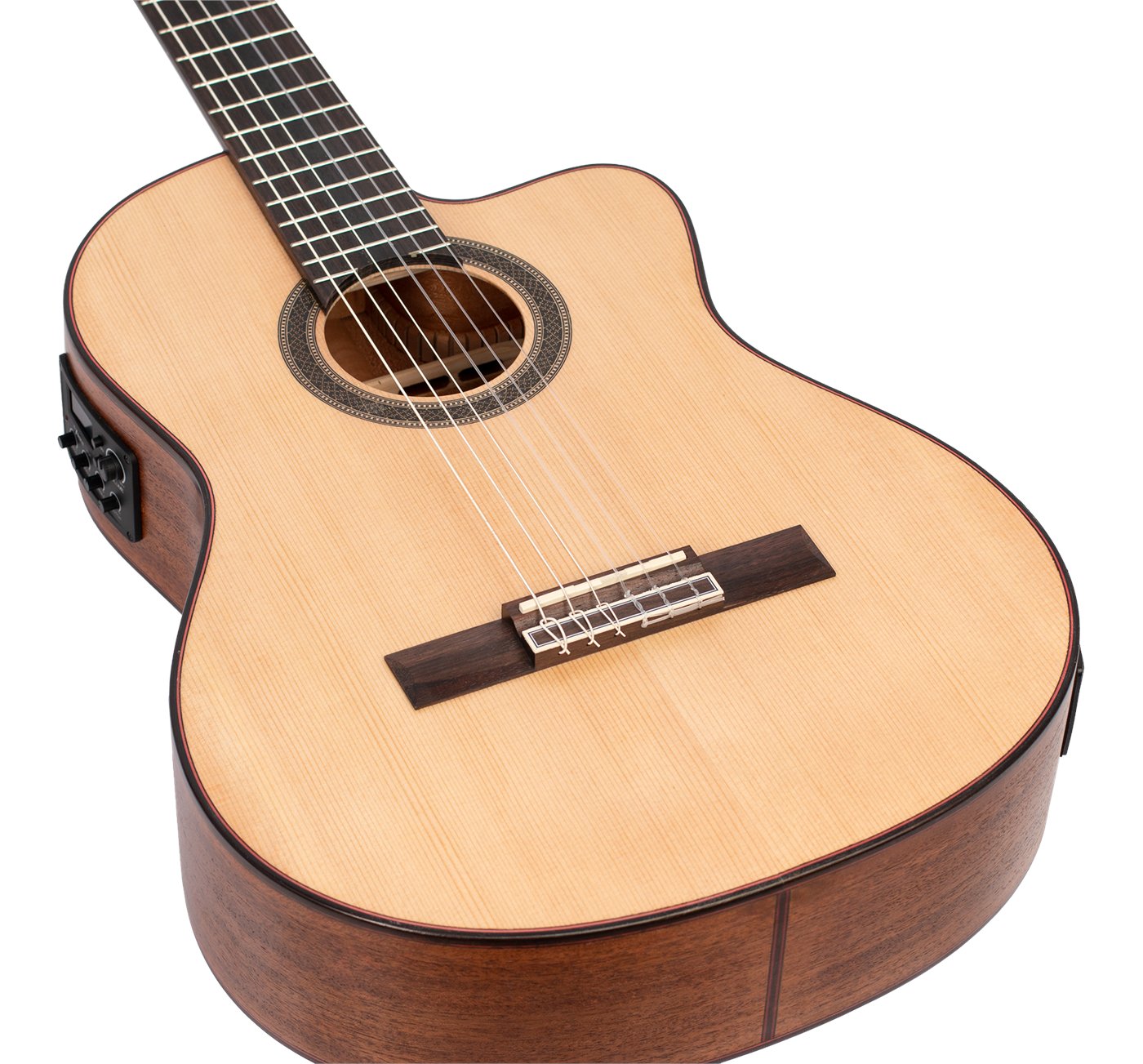 Valencia VC704CE Classical Guitar - view 6