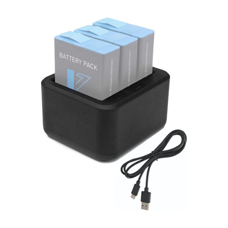 Vaxis Litecomm V1 3-Pack Battery Charger