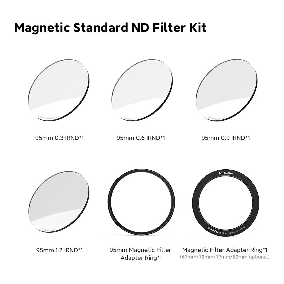 Vaxis VFX 95mm Magnetic Standard ND Filter Kit product image