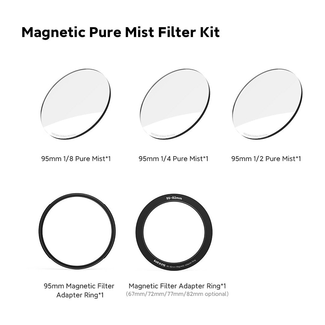 Vaxis VFX 95mm Magnetic Pure Mist Filter Kit product image