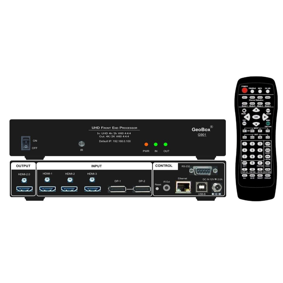 VigilLink GeoBox G901 5x1 Seamless Switcher - view 2