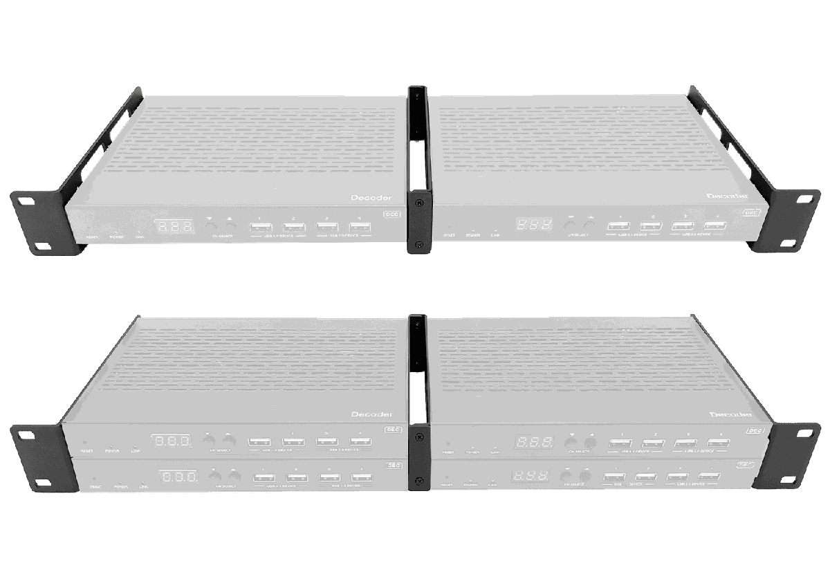VigilLink VLAC-1RU2B 1U Rack Tray for JPEG2000 AVoIP Units