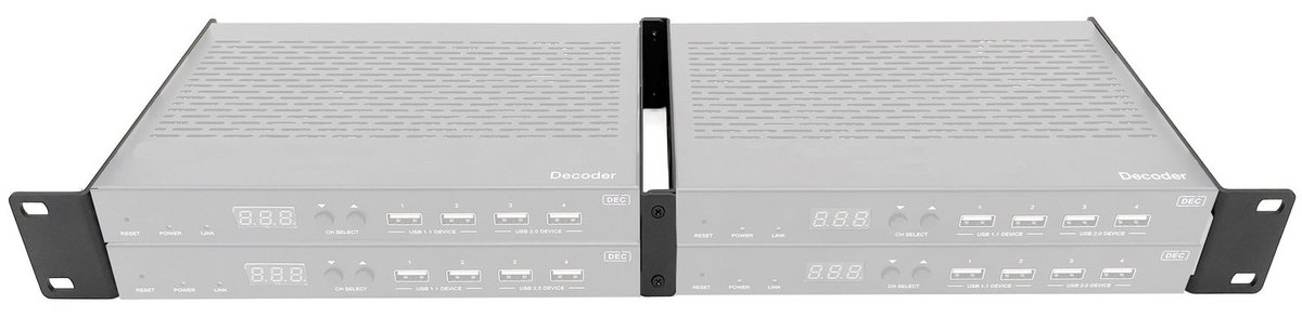 VigilLink VLAC-1RU2B 1U Rack Tray for JPEG2000 AVoIP Units - view 3