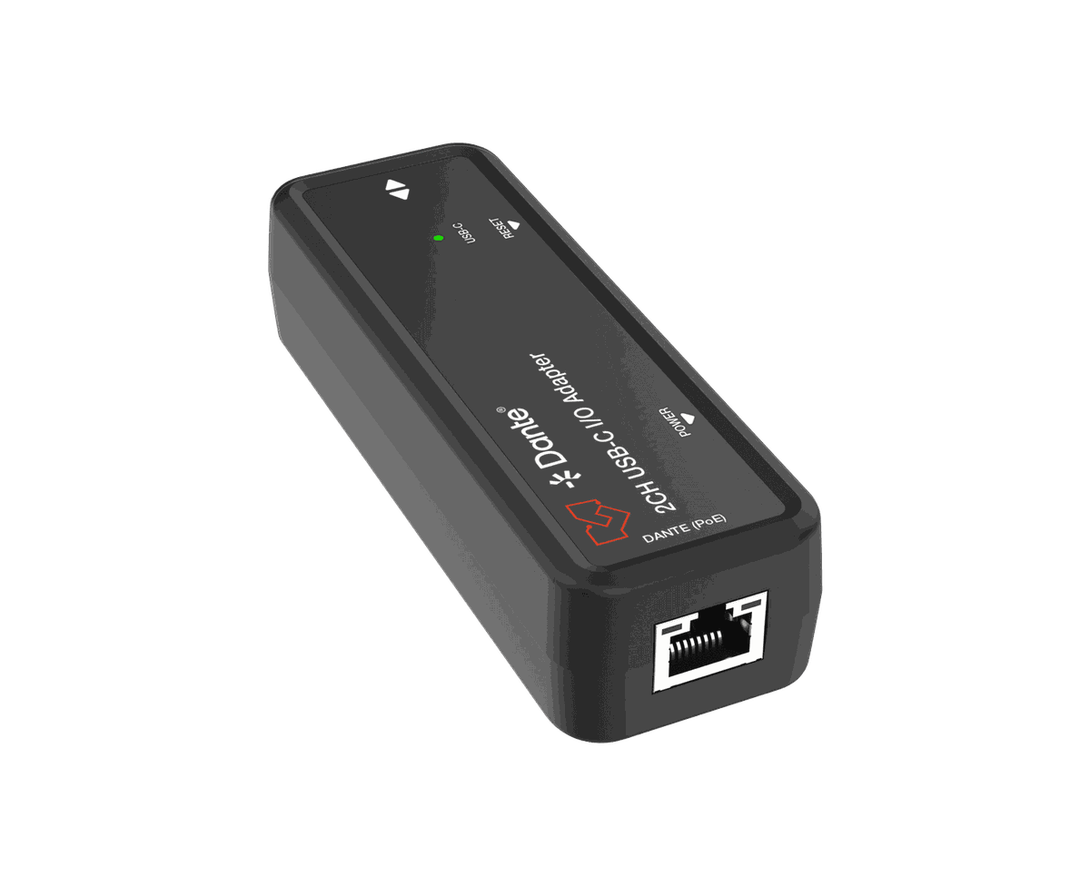 VigilLink VLDT-UC22DT 2-Channel Dante USB-C I/O Adapter - view 2