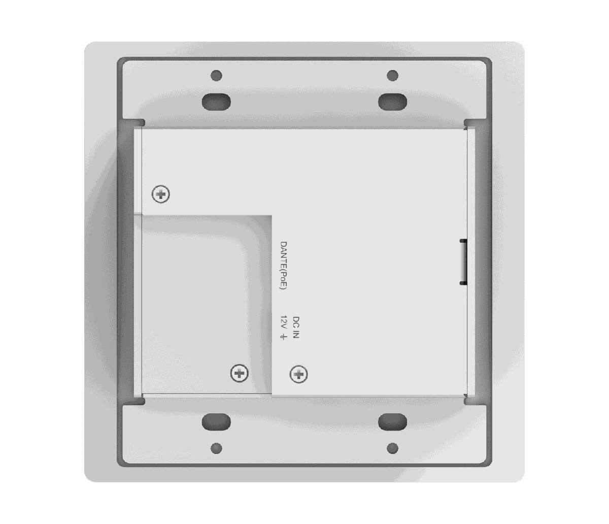 VigilLink VLDT-XL22WPUS 2x2 XLR Dante Wall Plate Converter, US 2-Gang - view 3